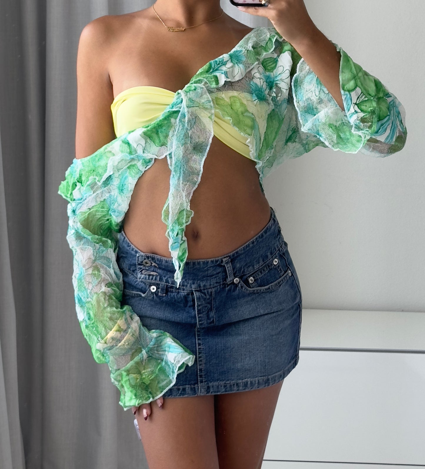 Hawaiian Tie Top