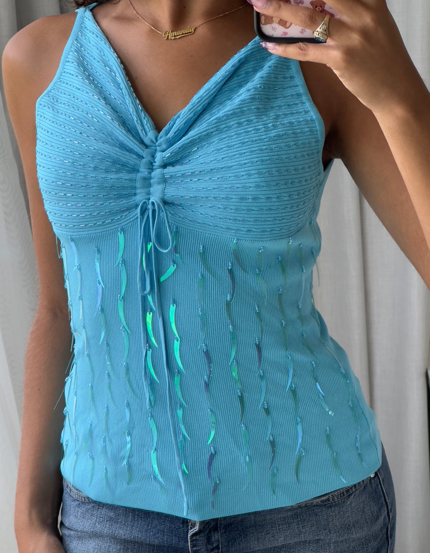 Turquoise Tank Top