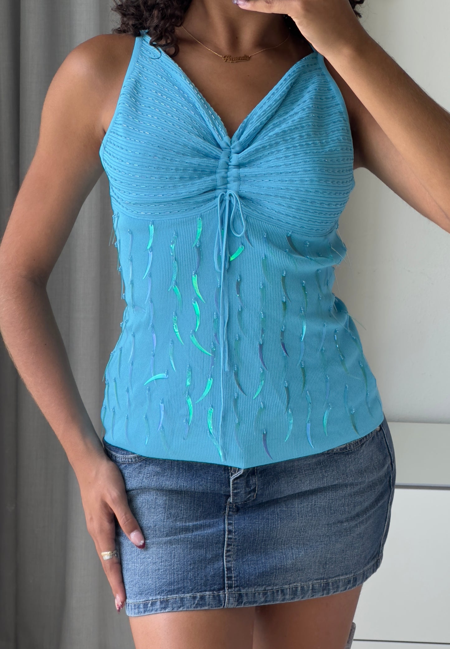 Turquoise Tank Top