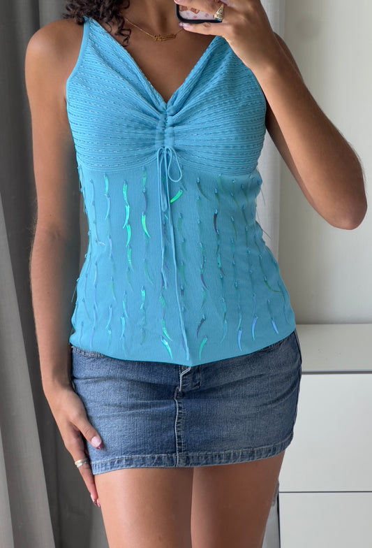 Turquoise Tank Top