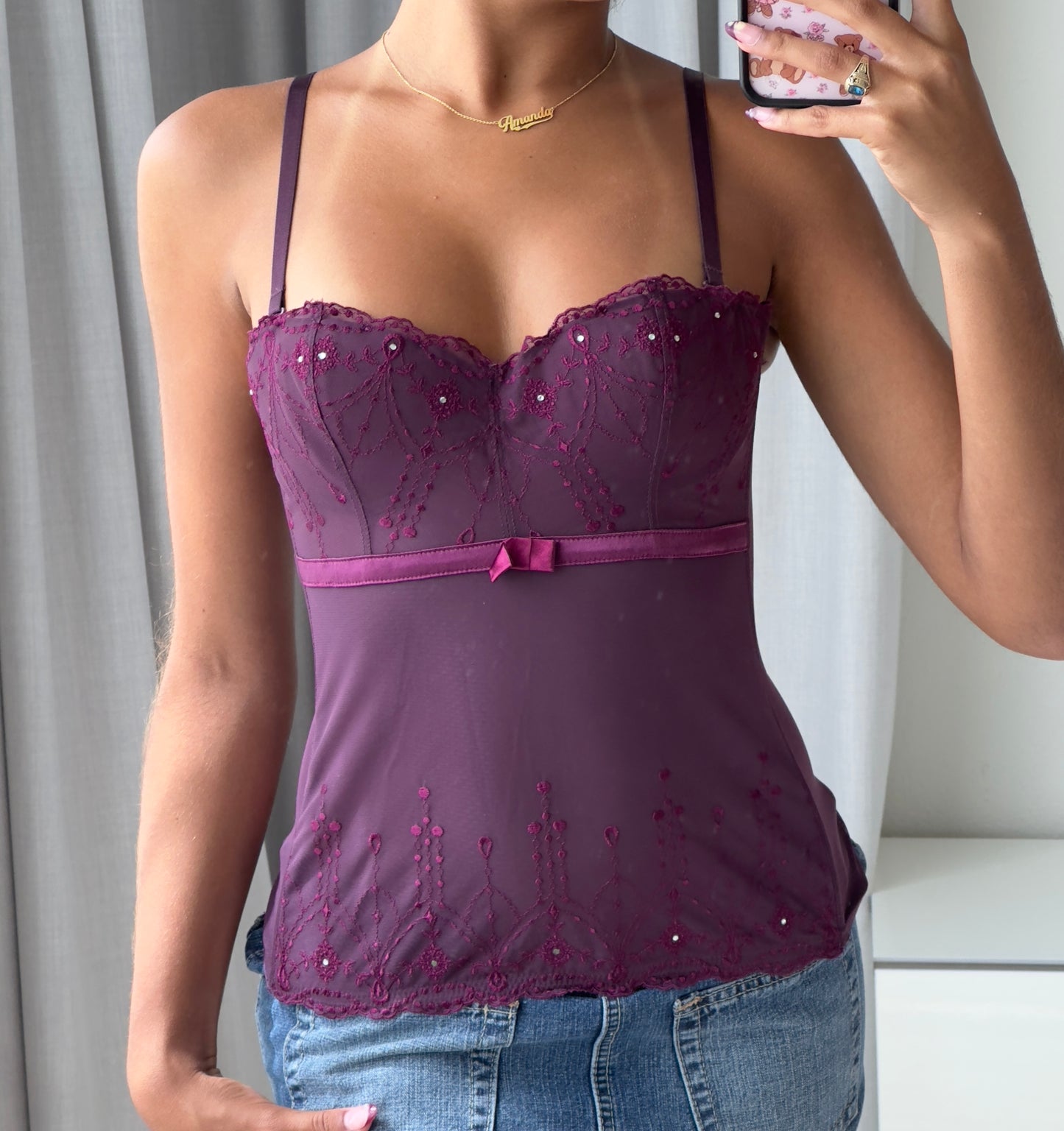 Mermaid Purple Corset