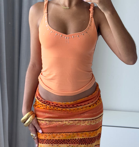 Peach Cami Top