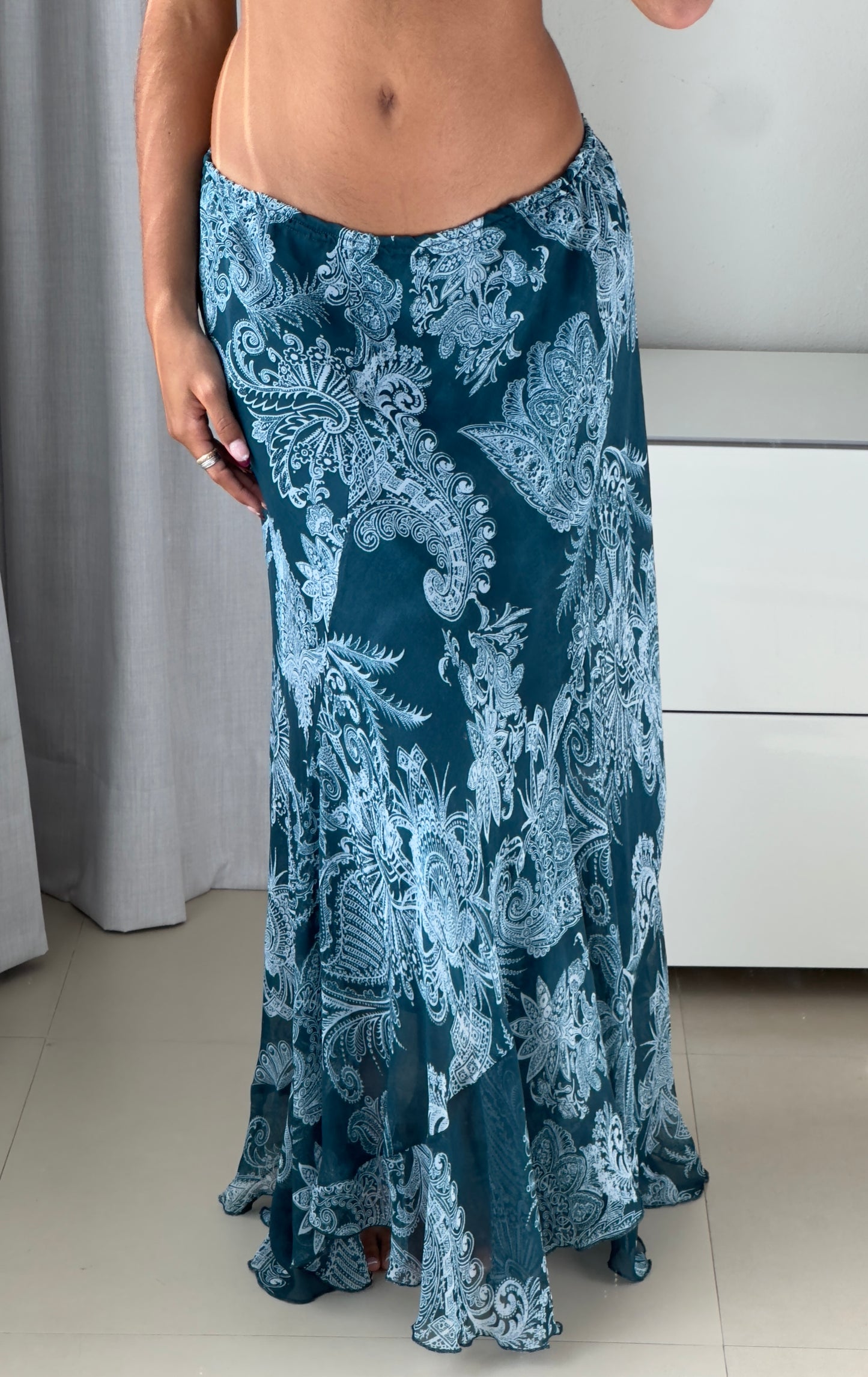 Paisley Long Skirt