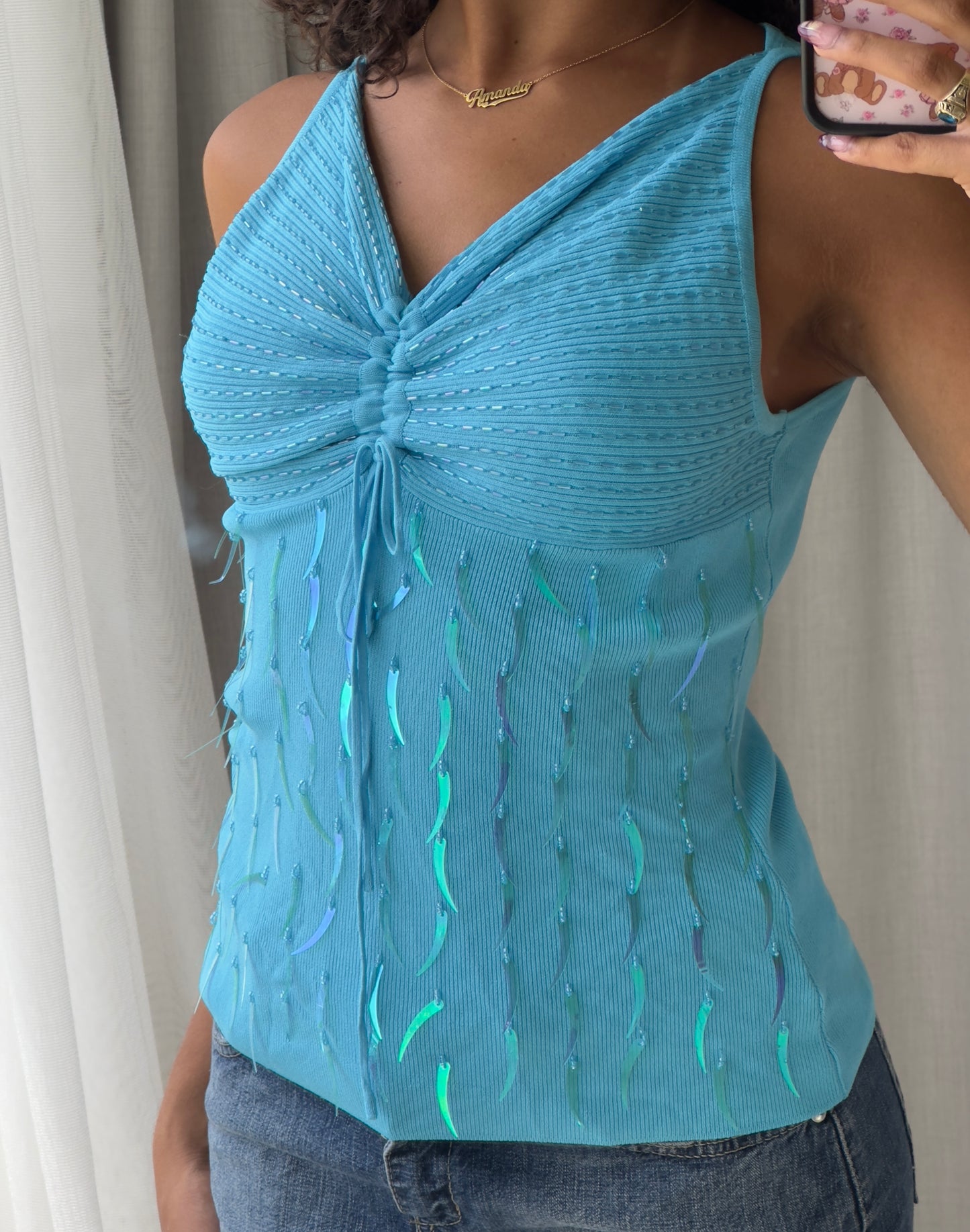 Turquoise Tank Top