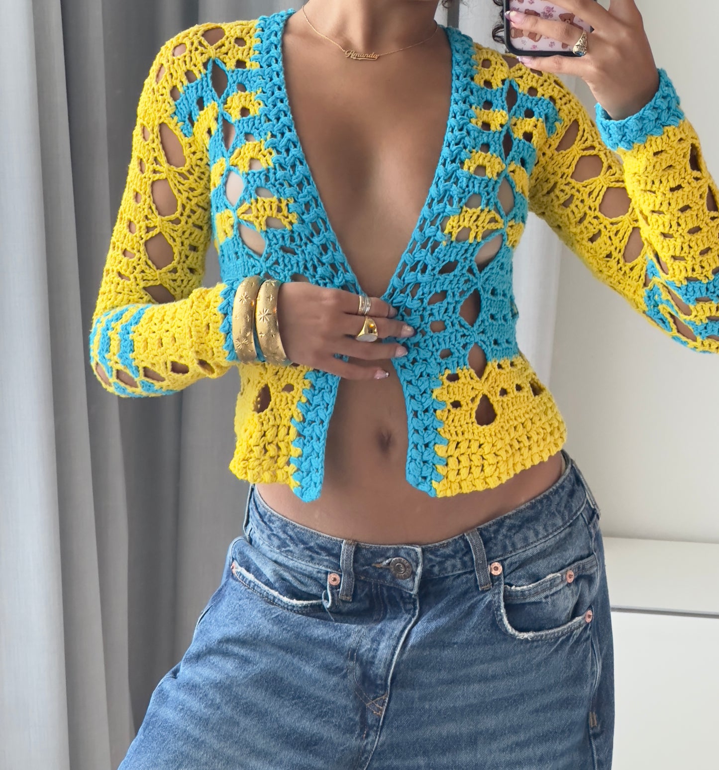 Crochet Mini Jacket