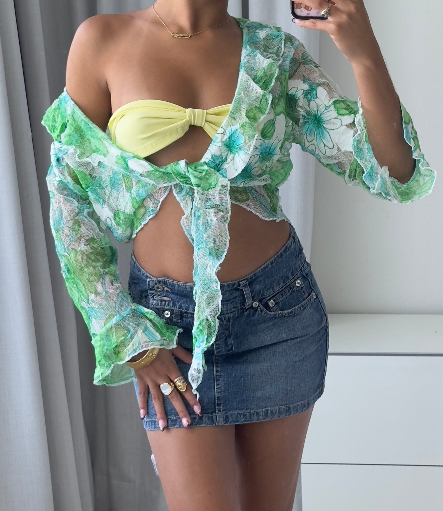 Hawaiian Tie Top