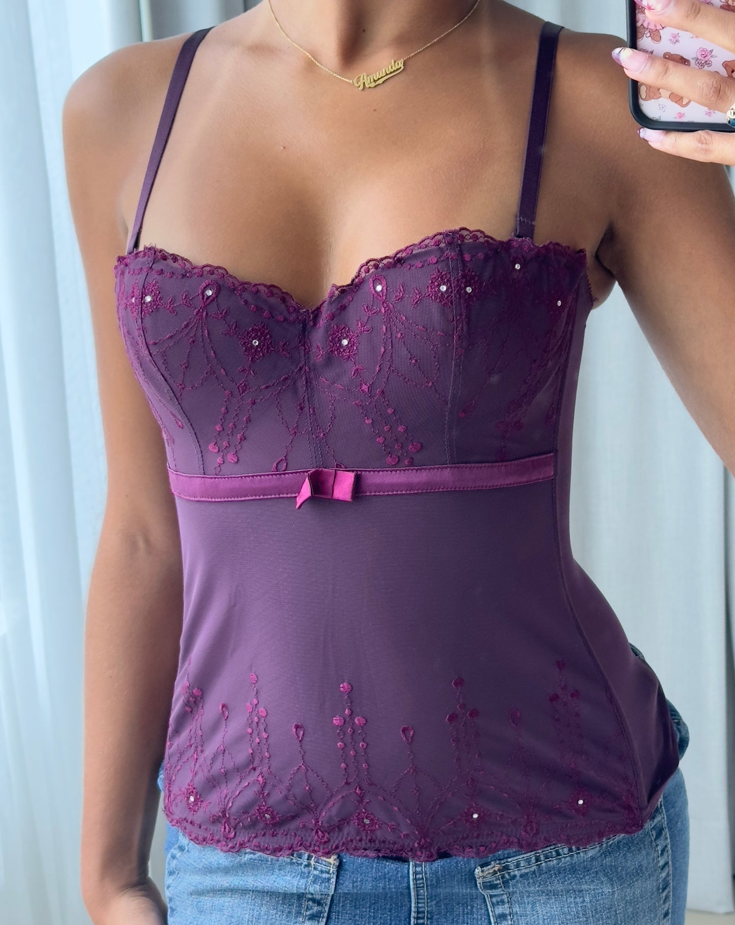 Mermaid Purple Corset