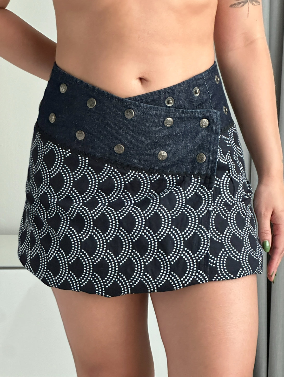 Reversible Wrap Up Skirt