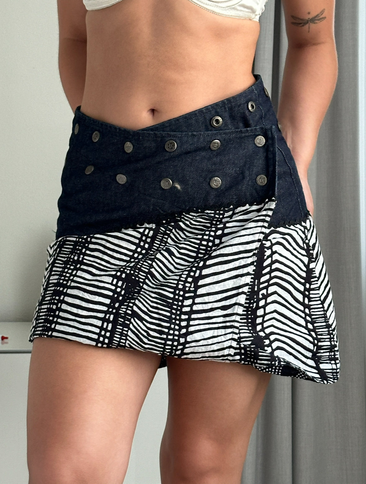 Reversible Wrap Up Skirt